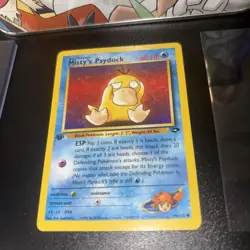 Misty's Psyduck - 90/132 Pokemon Gym Challenge - 1st Edition LP - Image 5