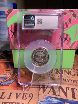 Charmeleon Pokemon Vintage Meiji Battle Coin Metal Japanese Cgc 10 Gem Mint - Image 3