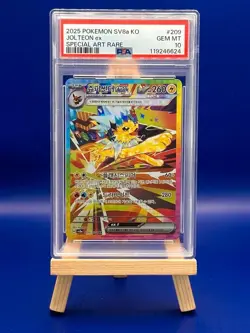 Pokemon Korean Jolteon Ex 209/187 SAR Terastal Festival SV8a PSA 10 - Image 1