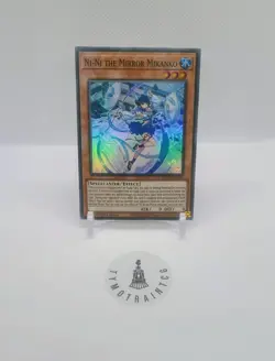 Yu-gi-oh! - Ni-Ni the Mirror Mikanko - AMDE-EN026 1st Edition Super Rare - Image 1