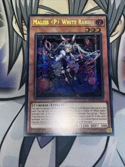 Maliss P White Rabbit 1st Prismatic Secret MP25-EN122 Yu-Gi-Oh! - Image 1
