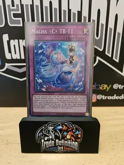 YuGiOh Maliss (C) TB-11 CRBR-EN024 Super Rare - Image 1