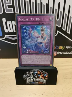YuGiOh Maliss (C) TB-11 CRBR-EN024 Super Rare - Image 3