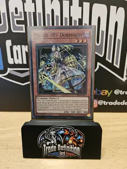 Maliss (P) Dormouse CRBR-EN017 Super Rare 1st Edition YuGiOh - Image 1