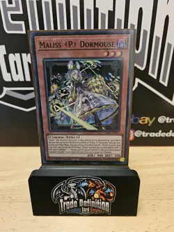 Maliss (P) Dormouse CRBR-EN017 Super Rare 1st Edition YuGiOh - Image 3