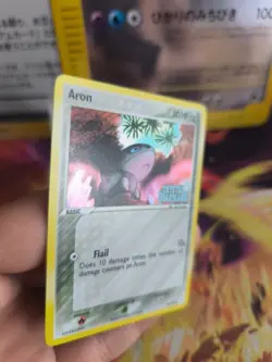 Pokemon Karte Card Aron Stollunior Ex Crystal Guardians Reverse Holo Mint - Image 3