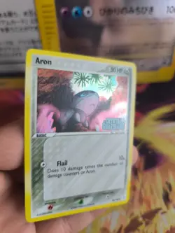 Pokemon Karte Card Aron Stollunior Ex Crystal Guardians Reverse Holo Mint - Image 5