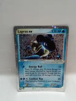 Pokemon TCG Lapras EX Ruby and Sapphire Holo Ultra Rare Card 99/109 - Image 2