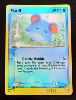 Marill 68/100- EX Sandstorm-Reverse Holo Pokemon Card-*NM*~FREE SHIPPING!! - Image 1