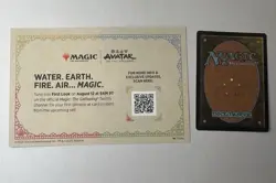 2025 Magic The Gathering X Avatar KATARA The Fearless Promo Card SDCC + BAG - Image 2