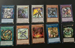Lot Of 10 rare Yugioh Cards - Image 1