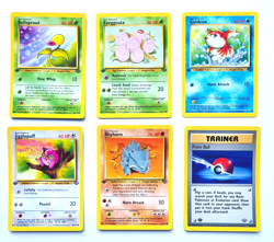 1999 Pokemon 1st EDITION Jungle Set - Common 6 Card Lot NM/ Near Mint - Image 1