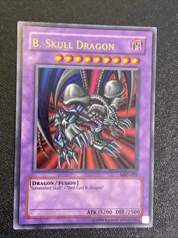 Yugioh Card TCG B. Skull Dragon MRD-018 Ultra Rare Holo Unlimited Edition NM - Image 1