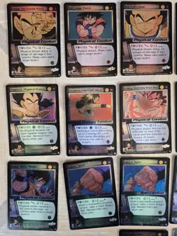 23x Dragon Ball Z CCG SCORE Saiyan Saga Limited Foil Cards Common - Unplayed NM - Image 2