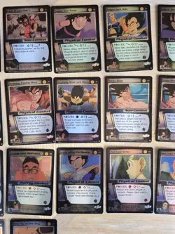 23x Dragon Ball Z CCG SCORE Saiyan Saga Limited Foil Cards Common - Unplayed NM - Image 3