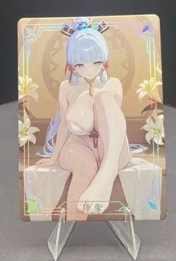 Ayaka Genshin SP Card Goddess Story Under the Nightgown Waifu SP-29 - Image 1