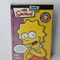 The Simpsons Trading Card Game Lisa Simpson Theme 1-player Deck 40 Cards 2003 - Image 2