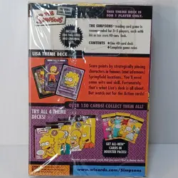 The Simpsons Trading Card Game Lisa Simpson Theme 1-player Deck 40 Cards 2003 - Image 3
