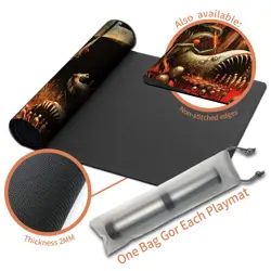 DAMNATION - Board Game MTG Playmat Magic The Gathering Playmat Size 60X35CM - Image 4