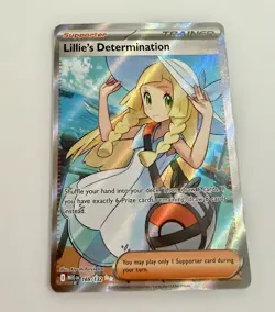 Lillie’s Determination #169 - Pokemon Mega Evolution - Pack Fresh NM/M - Image 1