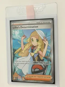 Lillie’s Determination #169 - Pokemon Mega Evolution - Pack Fresh NM/M - Image 2