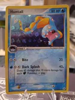 Huntail 19/101 Hidden Legends Reverse Holo Rare Pokemon 2004 MP - Image 1