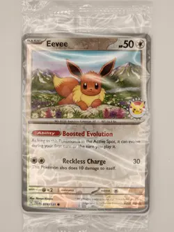 Pokemon TCG - Eevee 074/131 Pokemon Day Stamped Promo Sealed - Image 1