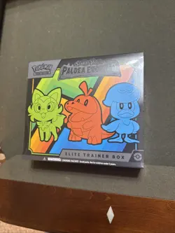 Pokemon TCG Paldea Evolved Elite Trainer Box Sealed - Image 1