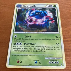 Pokemon TCG Tangrowth Call of Legends 34/95 Exclusive Cracked Ice Holo NM - Image 1