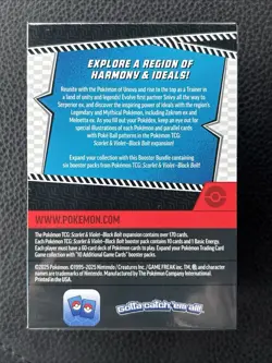 Pokemon Scarlet & Violet Black Bolt 6 Pack Booster Bundle Factory Sealed - Image 2