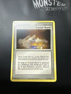 POKEMON CRYSTAL SHARD NON HOLO CRYSTAL GUARDIANS 76/100 - Image 1