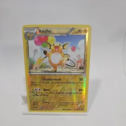 Raichu 40/99 Reverse Holo B&W Next Destinies Pokemon 2012 MP - Image 1