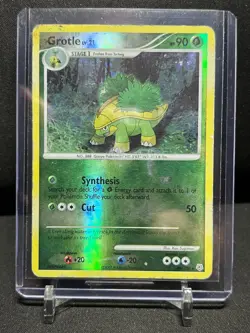 Grotle 49/130 Reverse Holo Pokemon 2007 Diamond & Pearl HP - Image 1
