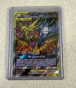 Moltres & Zapdos & Articuno GX SM210 Sm Holo - Pokemon - Image 1