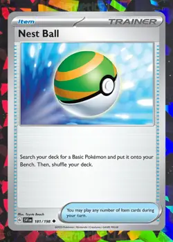 Nest Ball 181/198 (Build Your Deck or Playset) Scarlet & Violet Base Set NM - Image 1