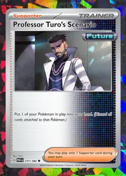 Professor Turo's Scenario 171/182 (Build Your Deck or Playset) paradox Rift NM - Image 1