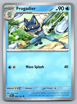 Pokemon TCG Stellar Crown Frogadier #40 - Image 1