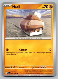Pokemon TCG SV04: Paradox Rift Nacli 102/182 - Image 1