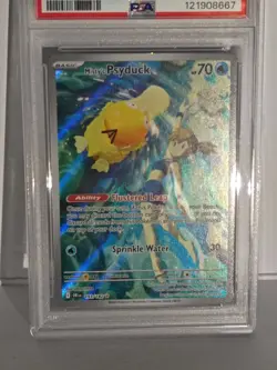 2025 Pokemon S&V Destined Rivals Misty's Psyduck #193/182 PSA 9 - Image 2