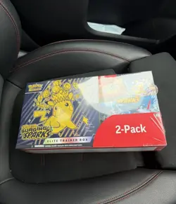 Pokemon TCG: Surging Sparks Costco 2 Pack ETB & Booster Bundle - Image 1