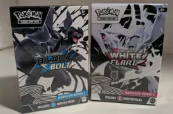 Pokemon Black Bolt and White Flare Booster Bundle Set of 2 Sealed New ?????? - Image 1