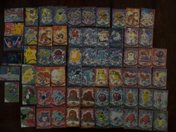 1999 Topps Pokemon TV Series 1 Non Foil Lot - NM/Mint (73 Total) Black Logo (#4) - Image 1