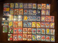 1999 Topps Pokemon TV Series 1 Non Foil Lot - NM/Mint (73 Total) Black Logo (#4) - Image 2