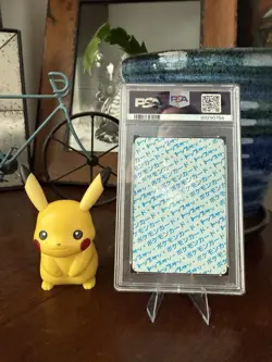 1997 Pokemon Japanese Topsun Blue Back #108 Lickitung PSA 9 - Image 2