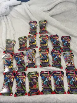 Pokemon - Mega Evolution - Phantasmal Flames Sleeved Booster Pack LOT x20 SEALED - Image 1