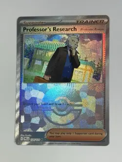 Pokemon TCG - Professor’s Research - 2025 - Prismatic Evolution PRE - Pokeball - Image 1