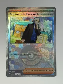 Pokemon TCG - Professor’s Research - 2025 - Prismatic Evolution PRE - Pokeball - Image 3