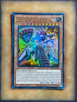 Yugioh Machina Citadel SR10-EN001 Ultra Rare 1st Ed LP - Image 1
