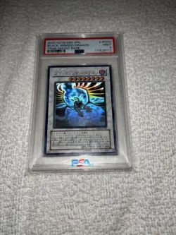 Yu-Gi-Oh! Yugioh Japanese PSA9 Blackwing Dragon Ghost Rare - Image 1