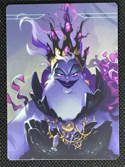 Ursula Puzzle Piece Complete Set (9 Cards) DISNEY LORCANA Ursula's Return NM - Image 2